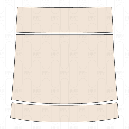 Roof with sunroof