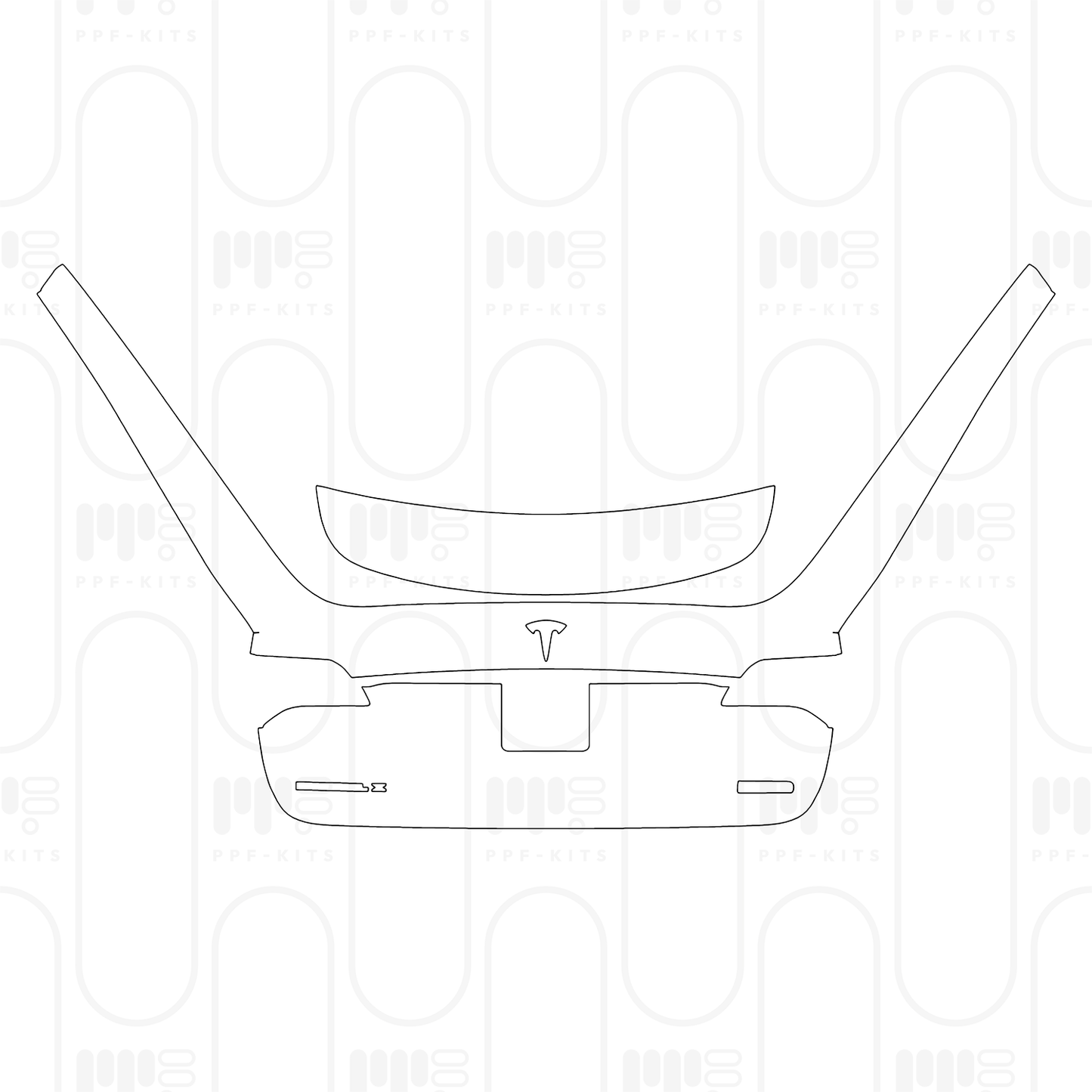 Pre-Cut PPF Tesla Model X Base 2026