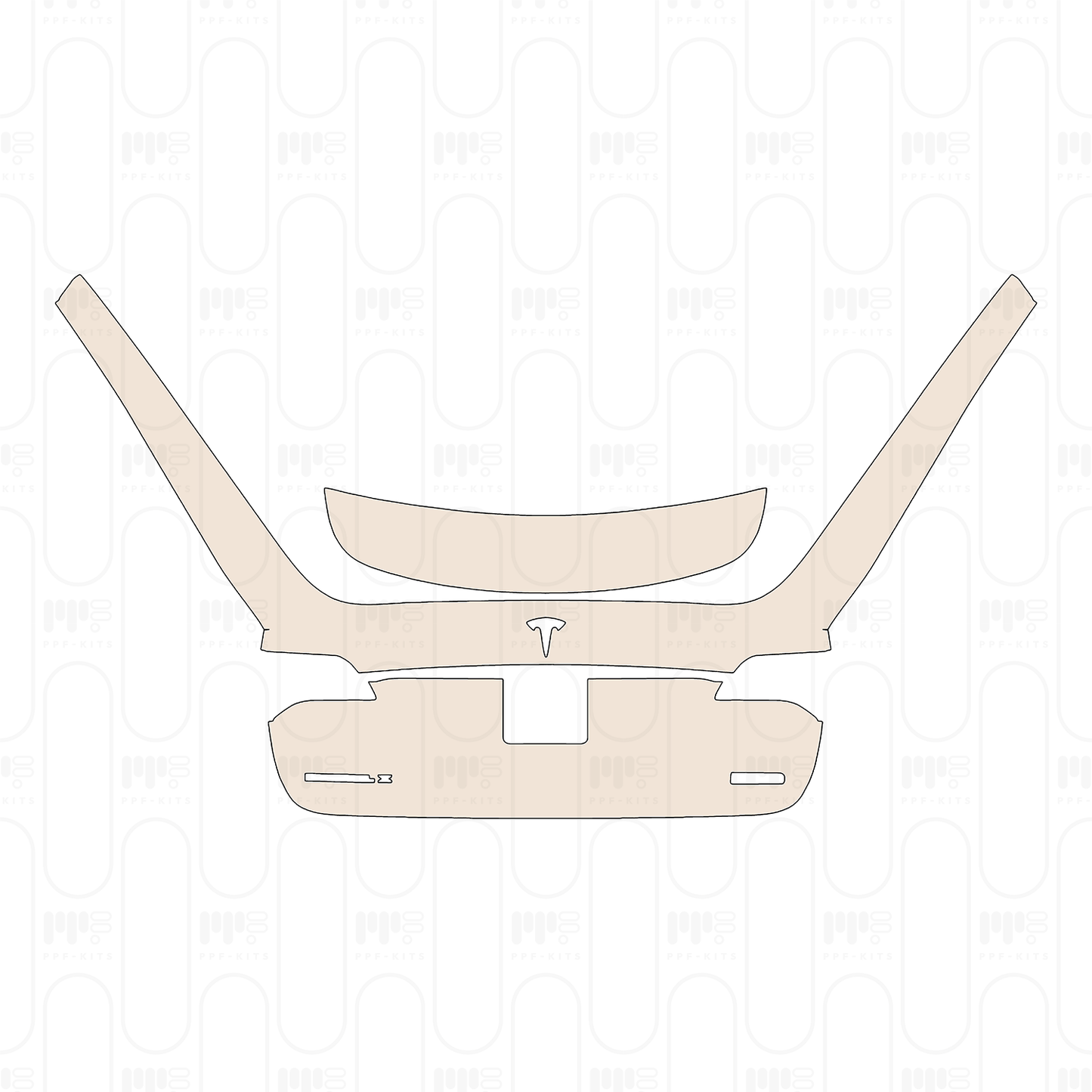 PPF precortado Tesla Model X Base 2025