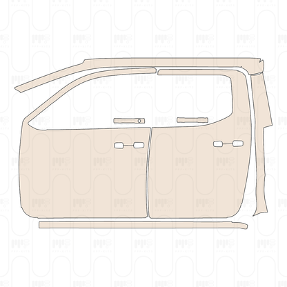 PPF precortado Toyota Tacoma Double Cab Trailhunter 2026