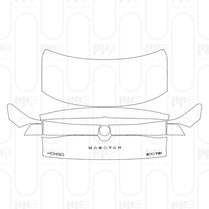 Pre-Cut PPF Volkswagen Magotan 2025