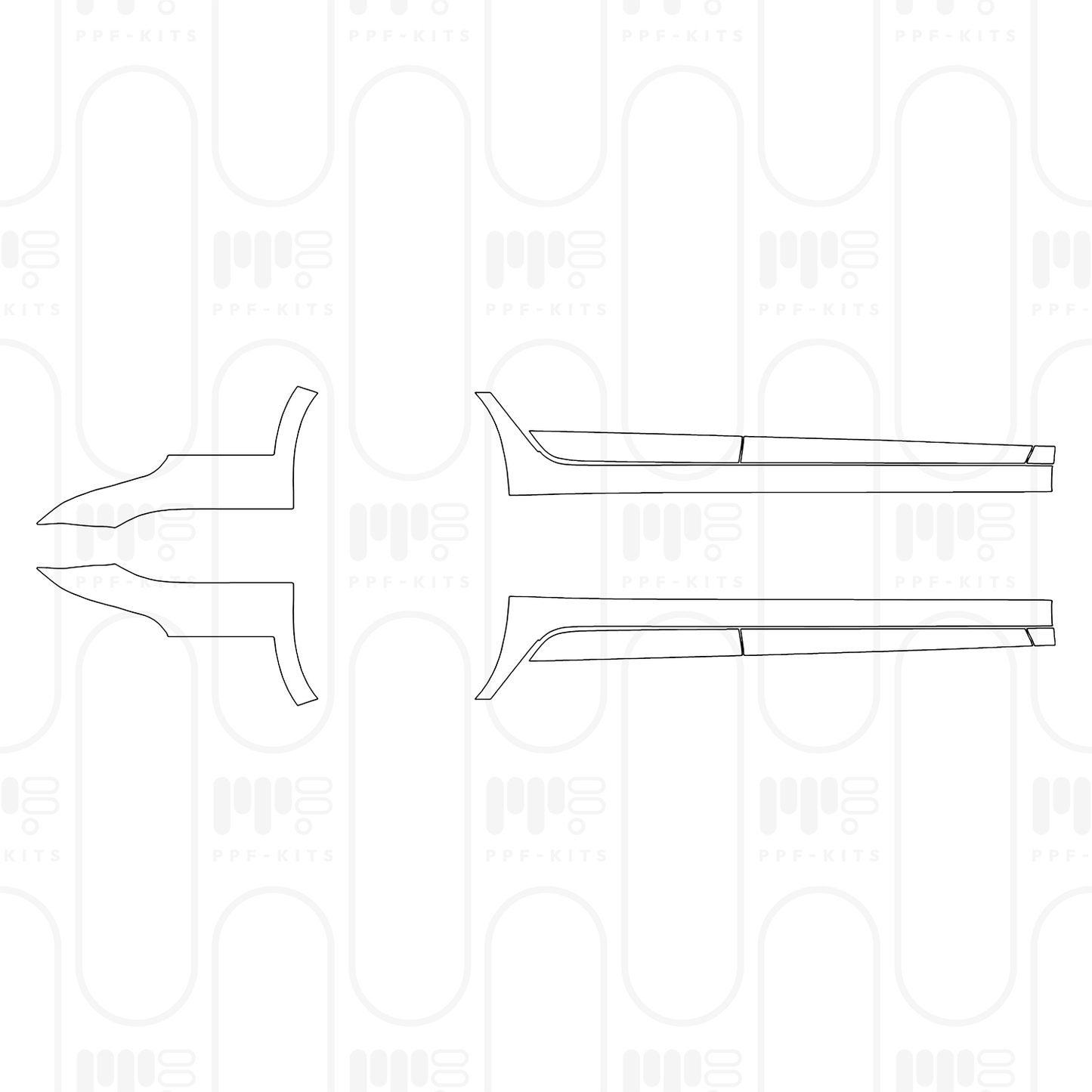 Pre-Cut PPF Volkswagen Magotan 2025