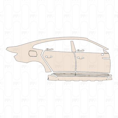 PPF precortado Volkswagen CC Sedan 2025