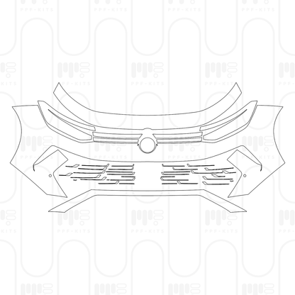 Pre-Cut PPF Volkswagen Tayron L (CN) Base 2026