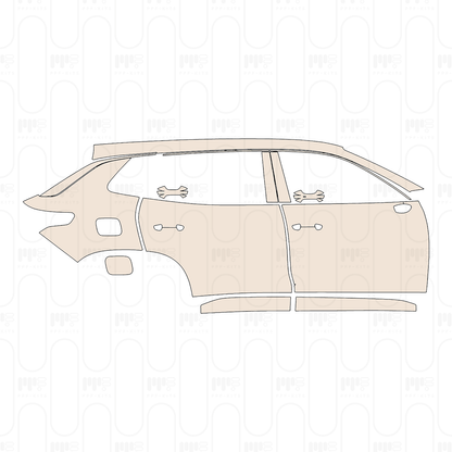 PPF precortado Volkswagen Tayron L (CN) Base 2025