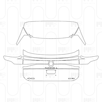 Pre-Cut PPF Volkswagen Tayron L (CN) R-Line 2026