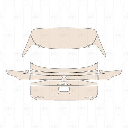 PPF precortado Volkswagen Tayron L (CN) Base 2025
