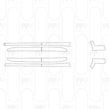 Pre-Cut PPF Volkswagen Tayron L (CN) Base 2026