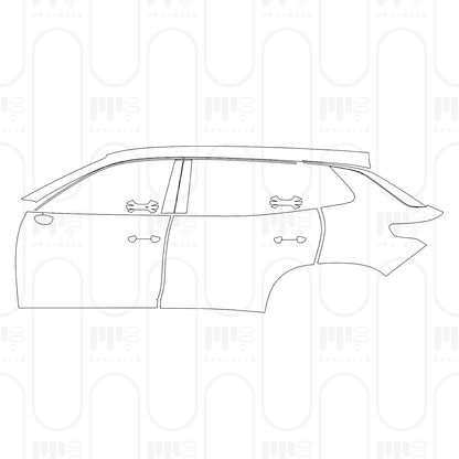 Pre-Cut PPF Volkswagen Tayron L (CN) R-Line 2026