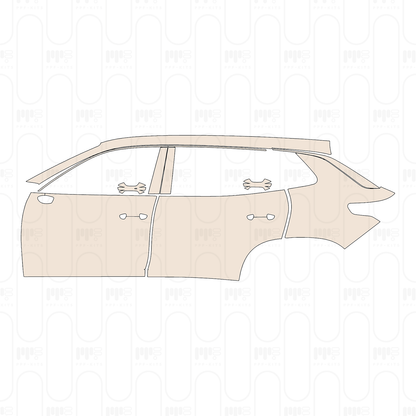 PPF precortado Volkswagen Tayron L (CN) R-Line 2025