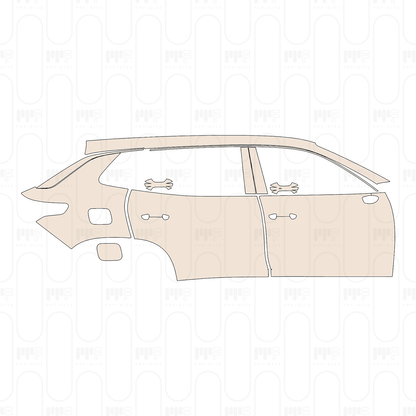 PPF precortado Volkswagen Tayron L (CN) R-Line 2025