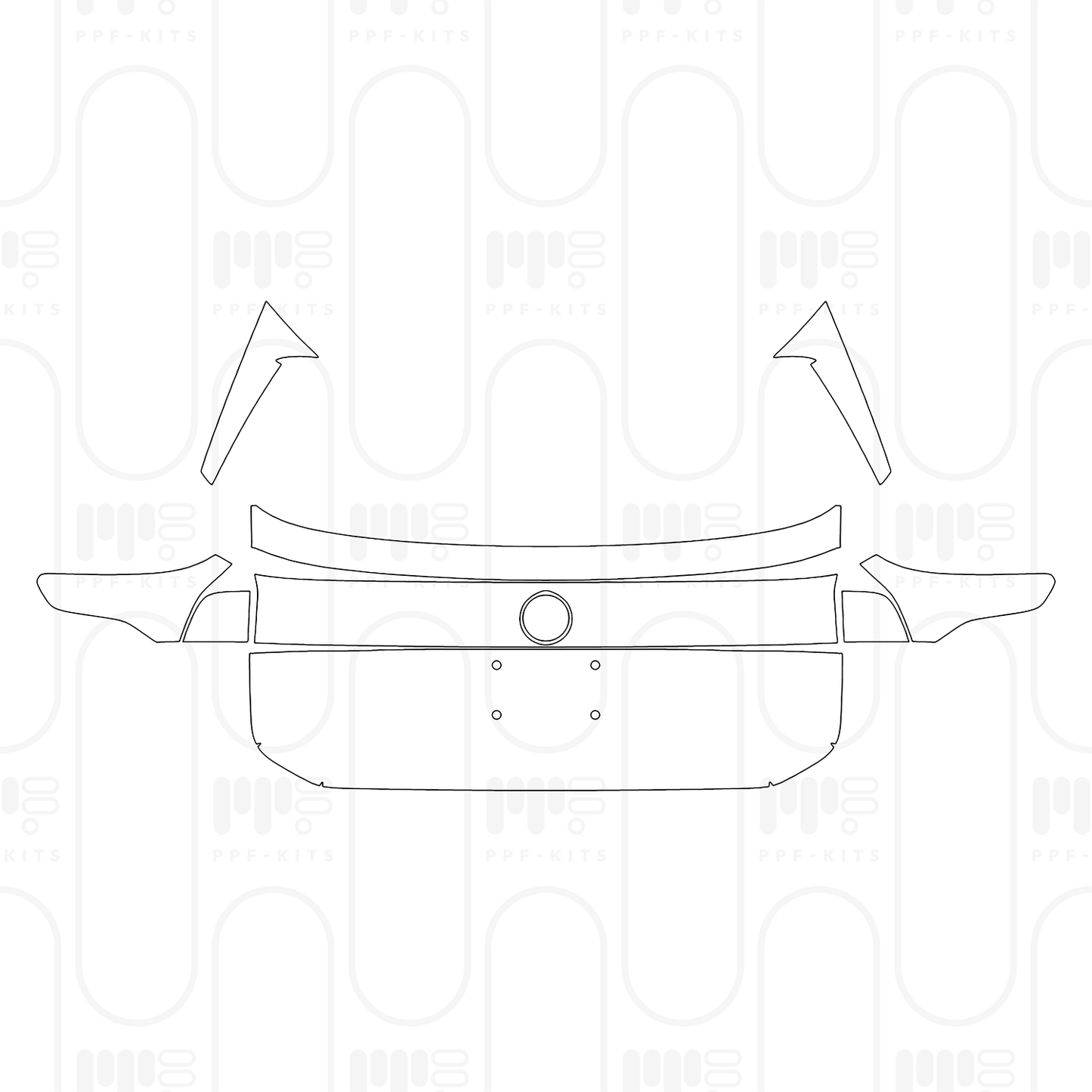 Pre-Cut PPF Volkswagen Tiguan (EU) Life 2026
