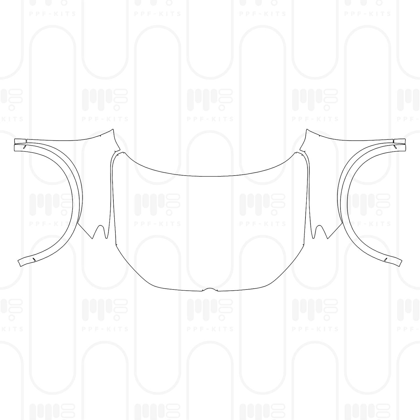 Pre-Cut PPF Volkswagen Tiguan (EU) R-Line 2026