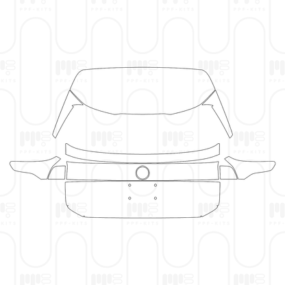 Pre-Cut PPF Volkswagen Tiguan (EU) R-Line 2026