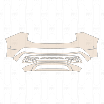 PPF precortado Volkswagen Tiguan L Pro R-Line 2026