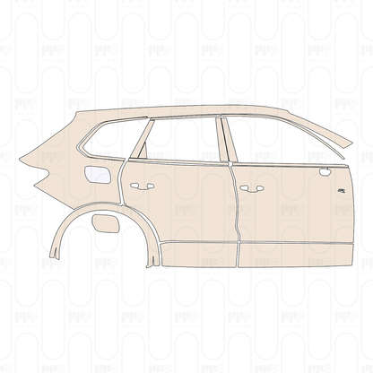 PPF precortado Volkswagen Touareg R 2026
