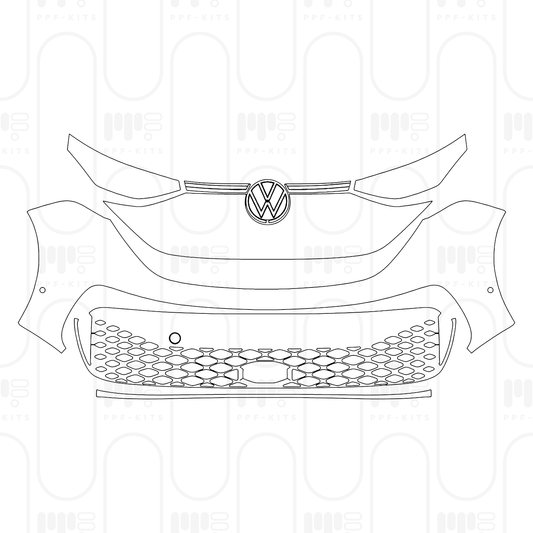 PPF precortado Volkswagen ID.BUZZ Standard Wheelbase Cargo 2025