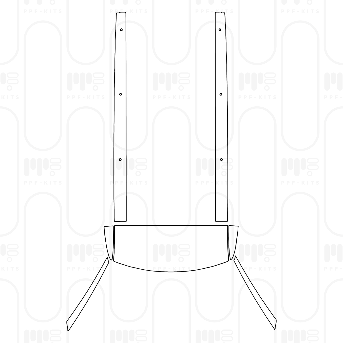 PPF precortado Volkswagen ID.BUZZ Standard Wheelbase Cargo 2026
