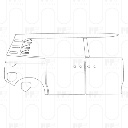 PPF precortado Volkswagen ID.BUZZ Standard Wheelbase Standard 2025