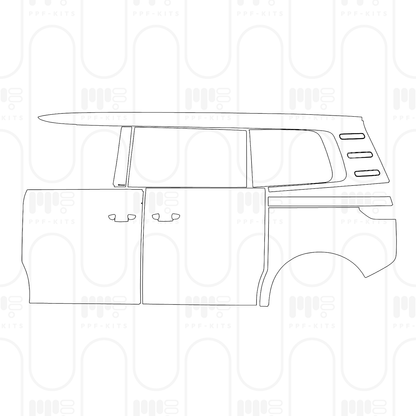 PPF precortado Volkswagen ID.BUZZ Standard Wheelbase Cargo 2026