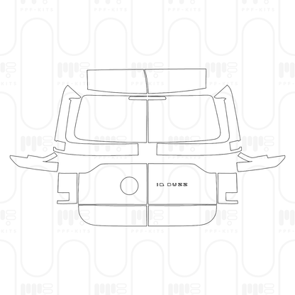 PPF precortado Volkswagen ID.BUZZ Standard Wheelbase Cargo 2026