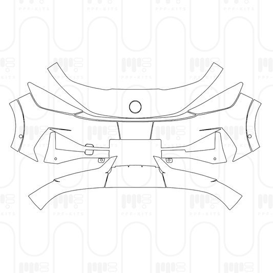 PPF precortado Volkswagen ID.UNYX 2025