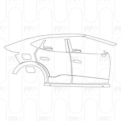 PPF precortado Volkswagen ID.UNYX 2026