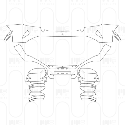 Pre-Cut PPF Xiaomi SU7 Ultra 2025