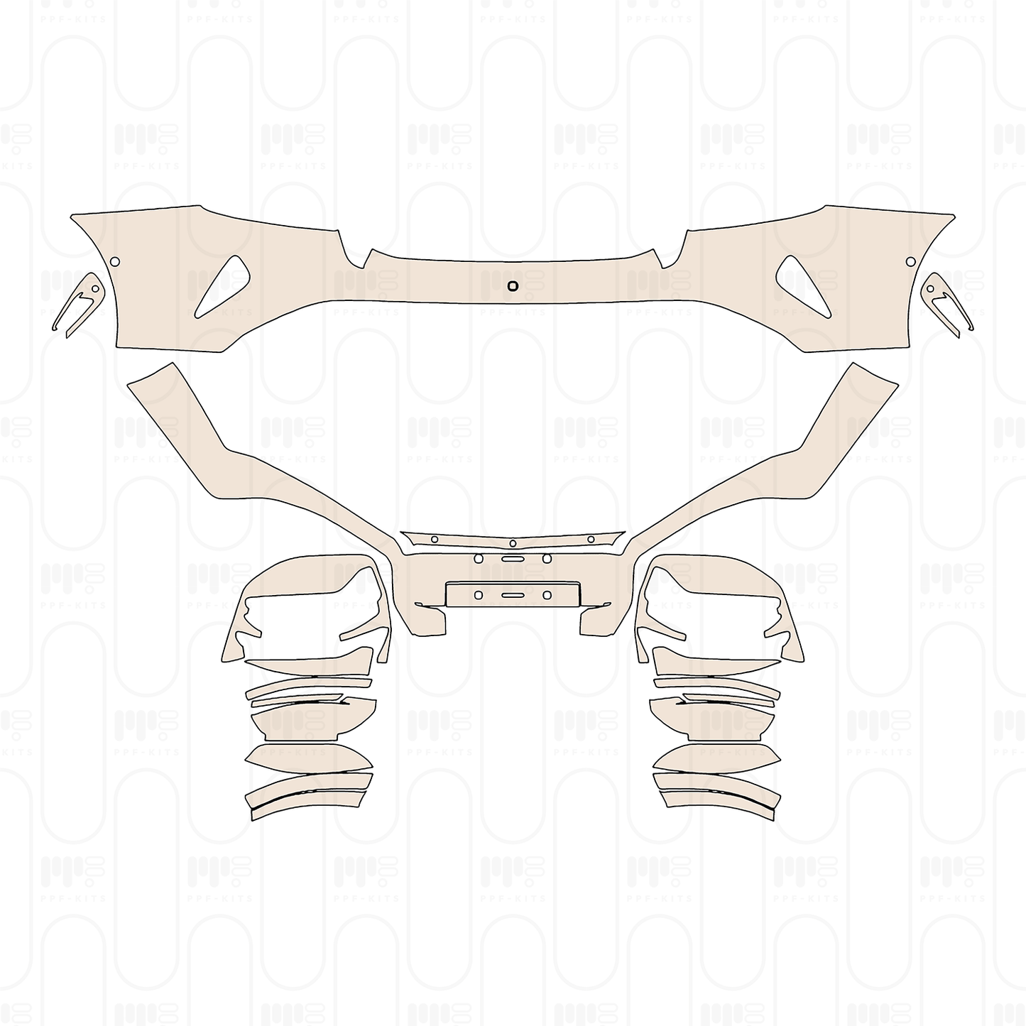 Pre-Cut PPF Xiaomi SU7 Ultra 2025