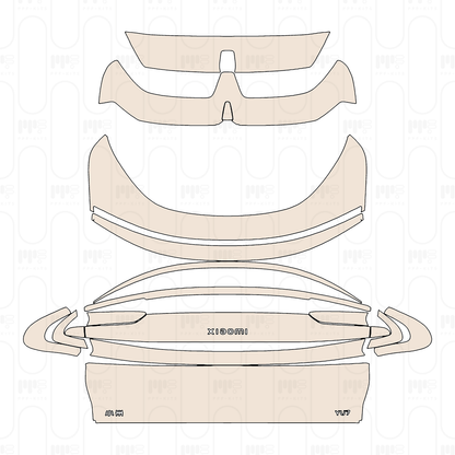 Pre-Cut PPF Xiaomi YU7 2025
