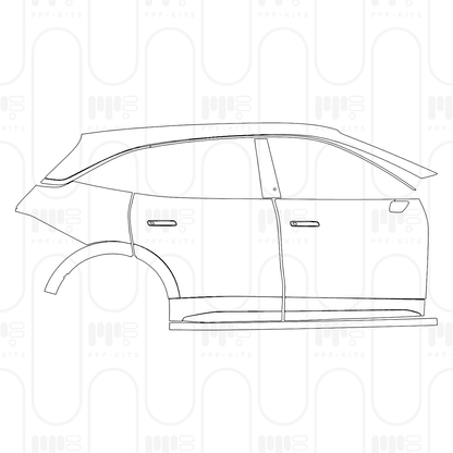 Pre-Cut PPF Zeekr 7X 2026