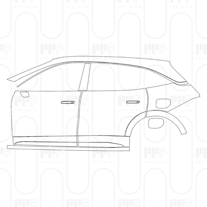 Pre-Cut PPF Zeekr 7X 2026