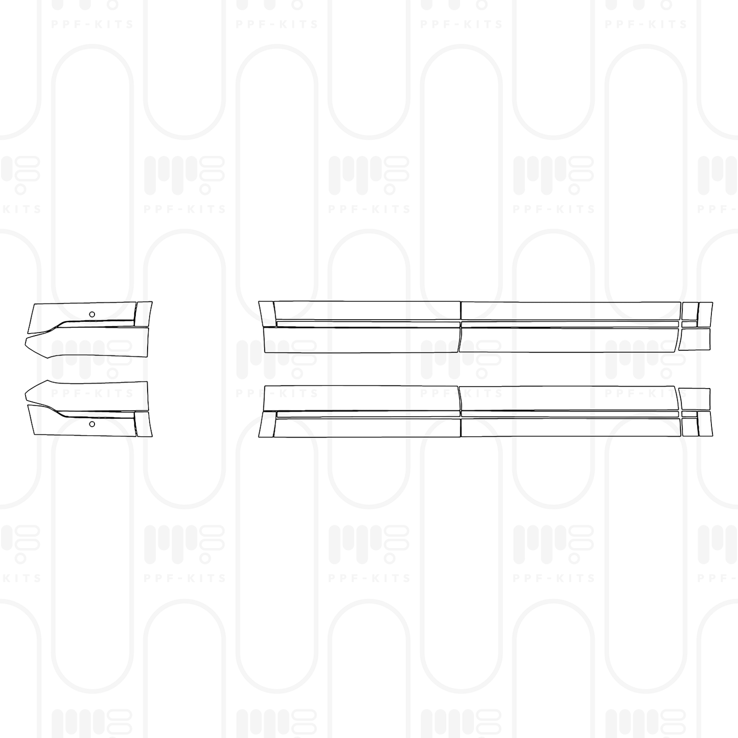 Pre-Cut PPF Zeekr 9X 2025