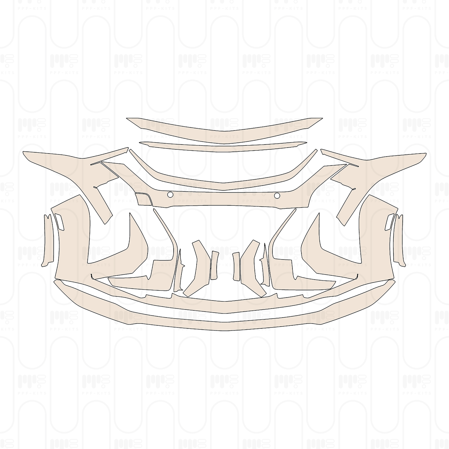 PPF precortado Cadillac CT5 V-Series Blakwing 2026