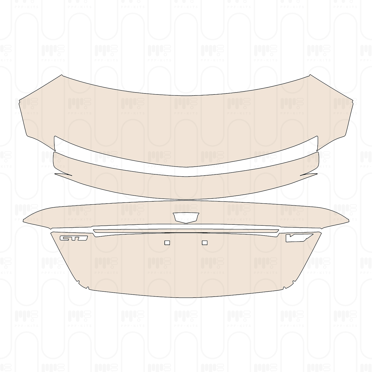 PPF precortado Cadillac CT5 V-Series Blakwing 2026