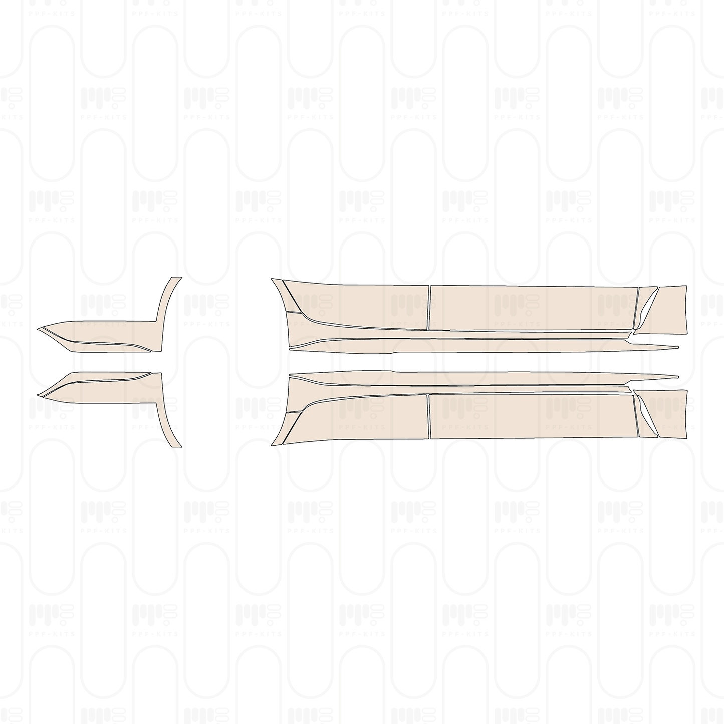 PPF precortado Cadillac CT5 V-Series Blakwing 2026