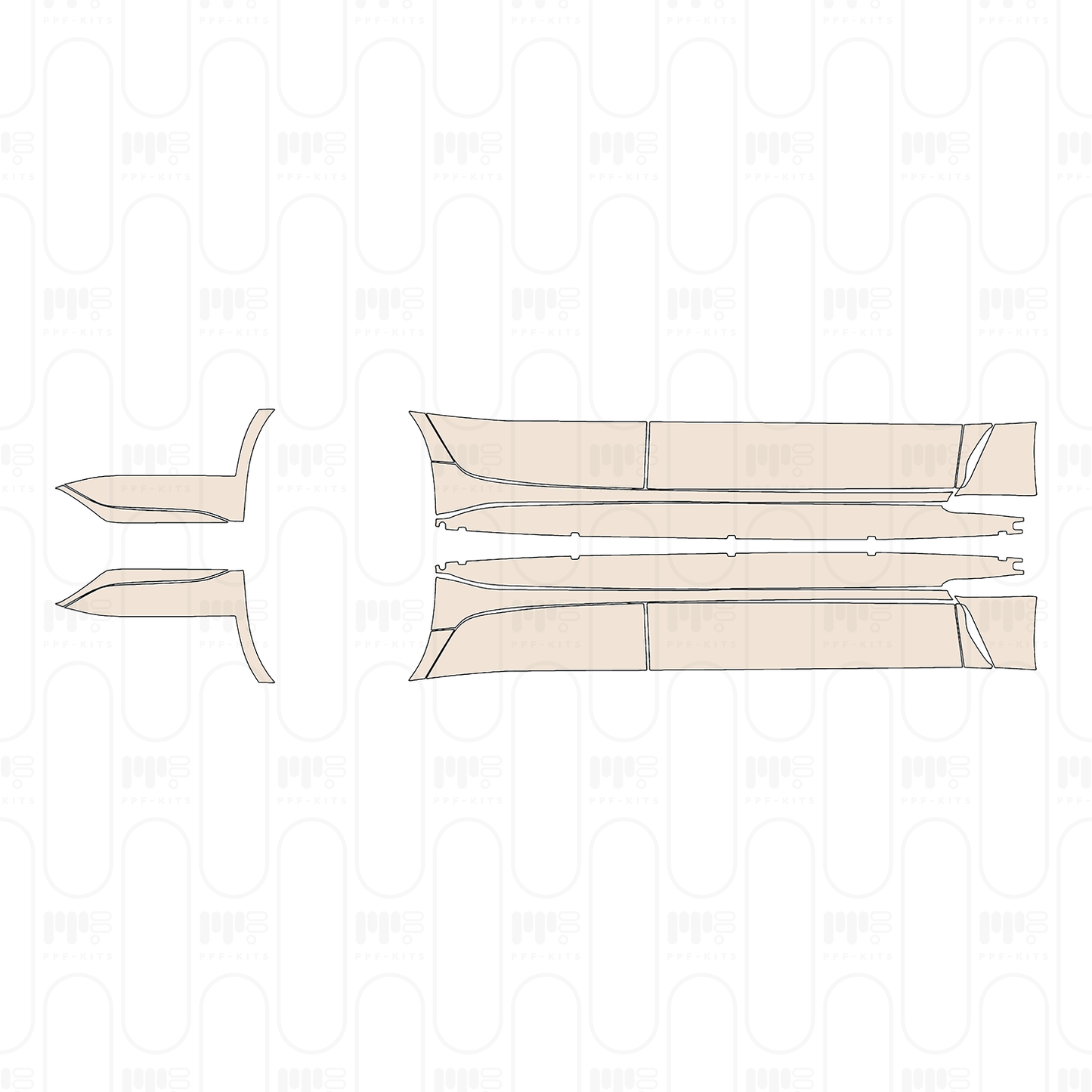 PPF precortado Cadillac CT5 V-Series Blakwing 2026