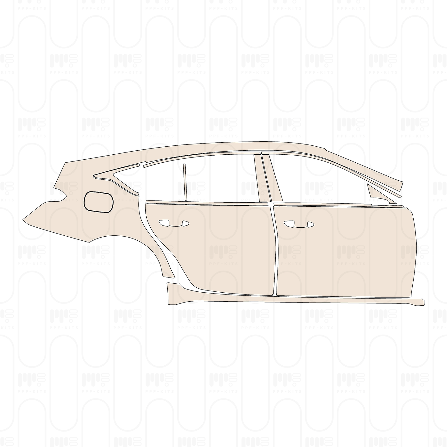 PPF precortado Cadillac CT5 (US) Sport 2026