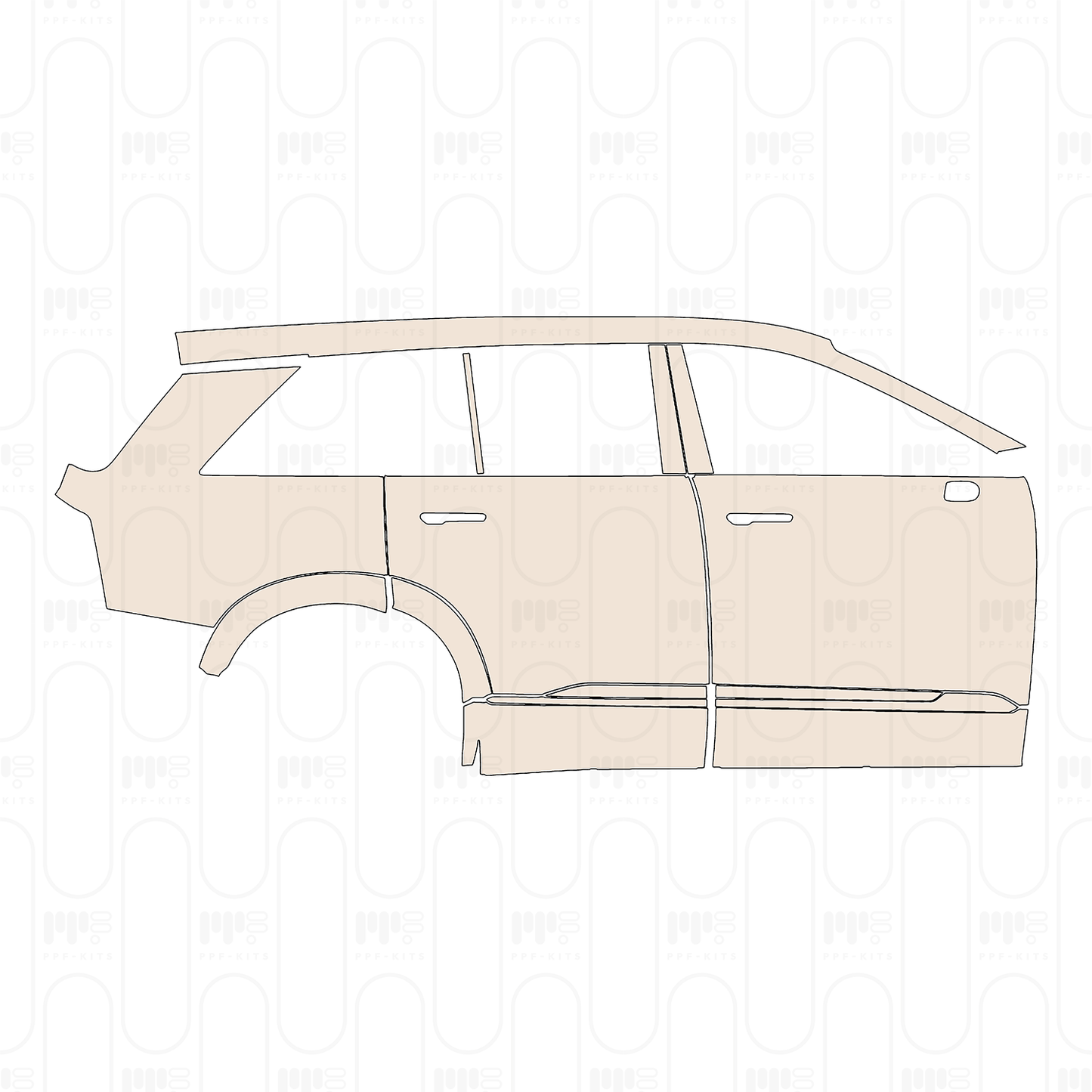 PPF precortado Cadillac Vistiq Luxury 2026