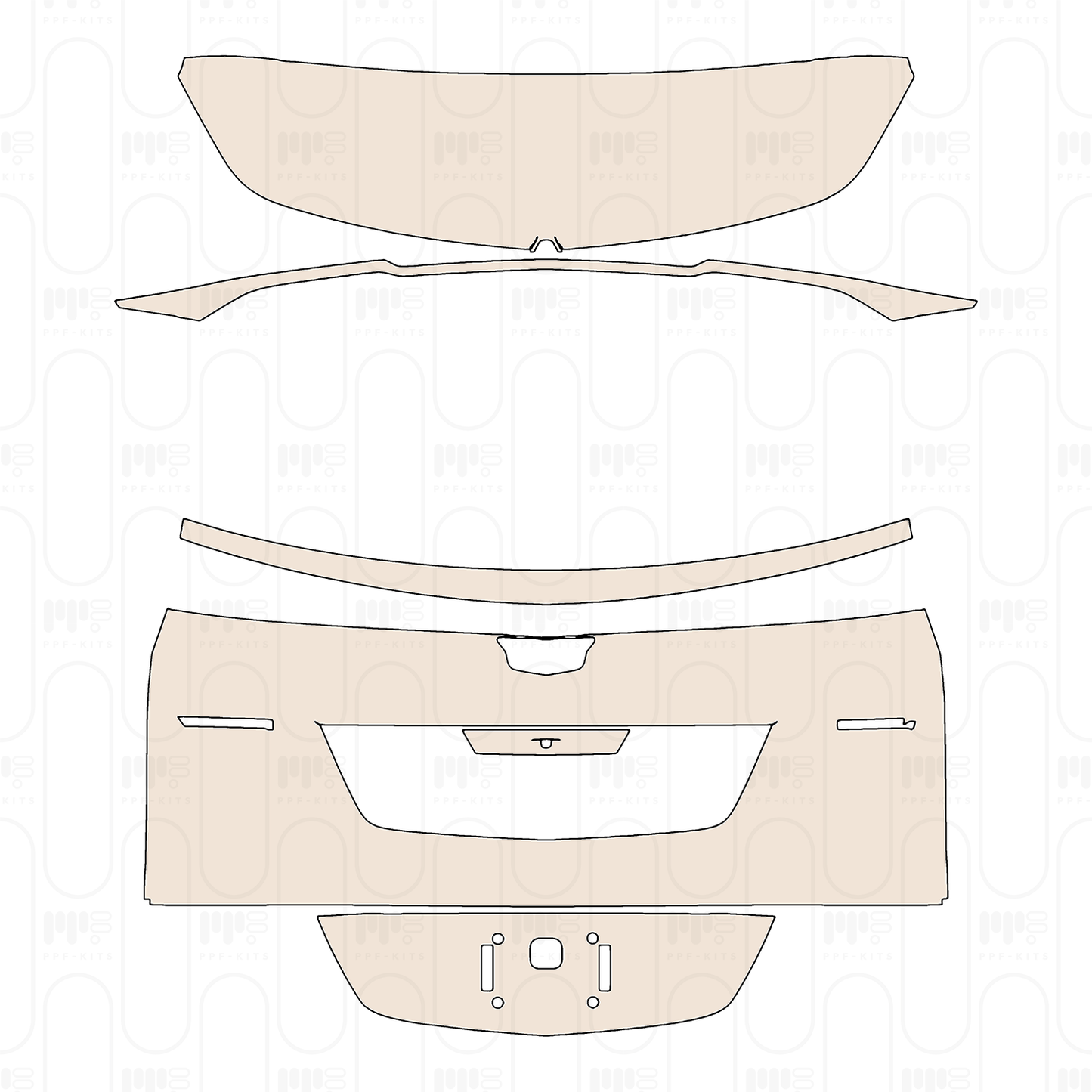 PPF precortado Cadillac Vistiq Luxury 2026