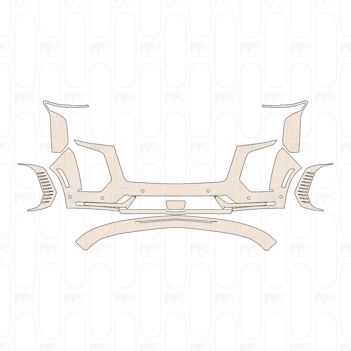 Pre-Cut PPF Cadillac Escalade Standard Wheelbase Luxury 2026