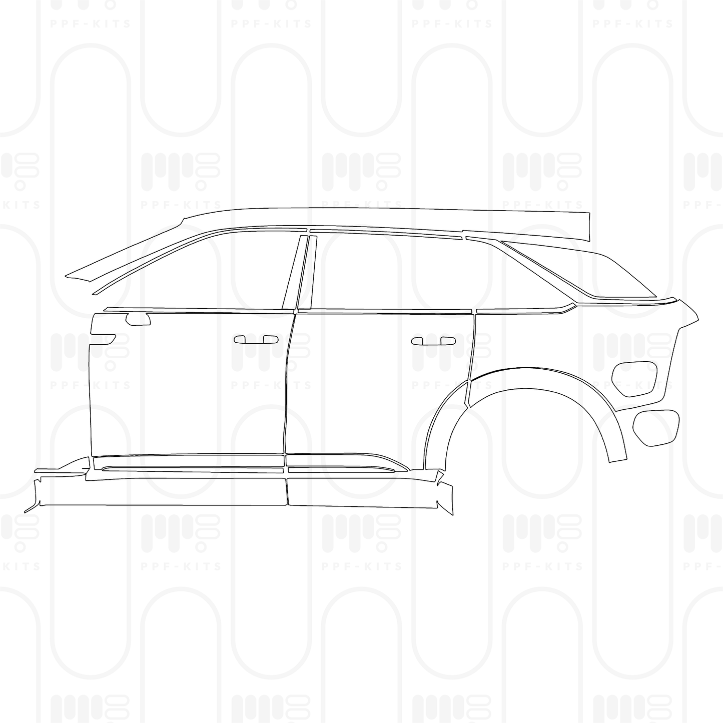 Pre-Cut PPF Cadillac Escalade IQ Luxury 2026