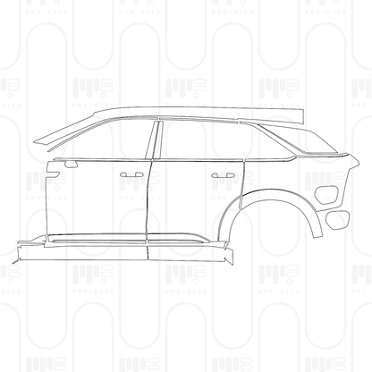 Pre-Cut PPF Cadillac Escalade IQ Luxury 2026