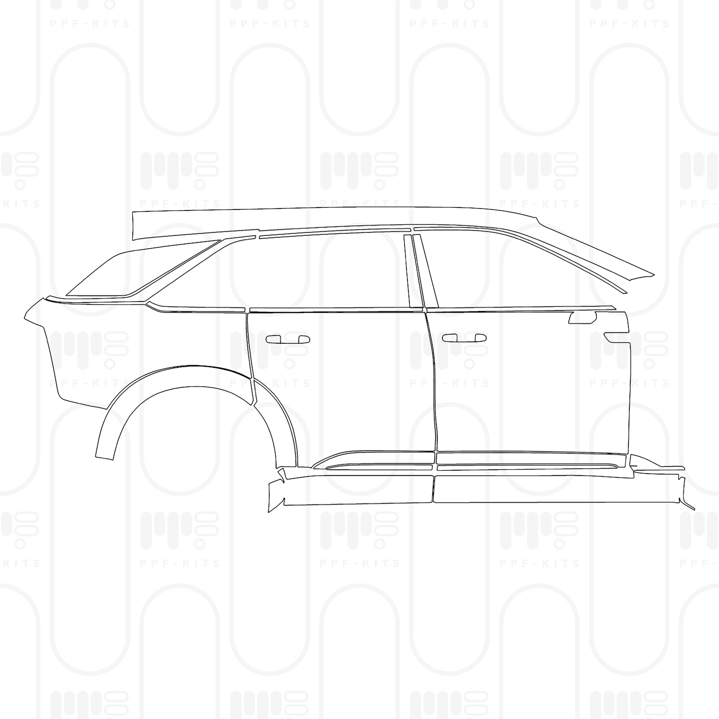 Pre-Cut PPF Cadillac Escalade IQ Luxury 2026