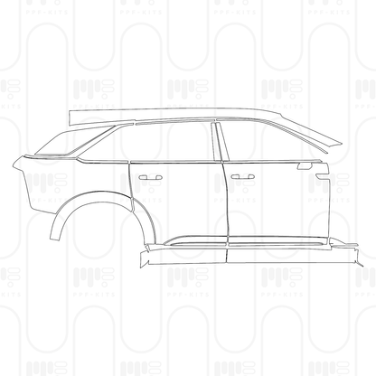 Pre-Cut PPF Cadillac Escalade IQ Luxury 2026