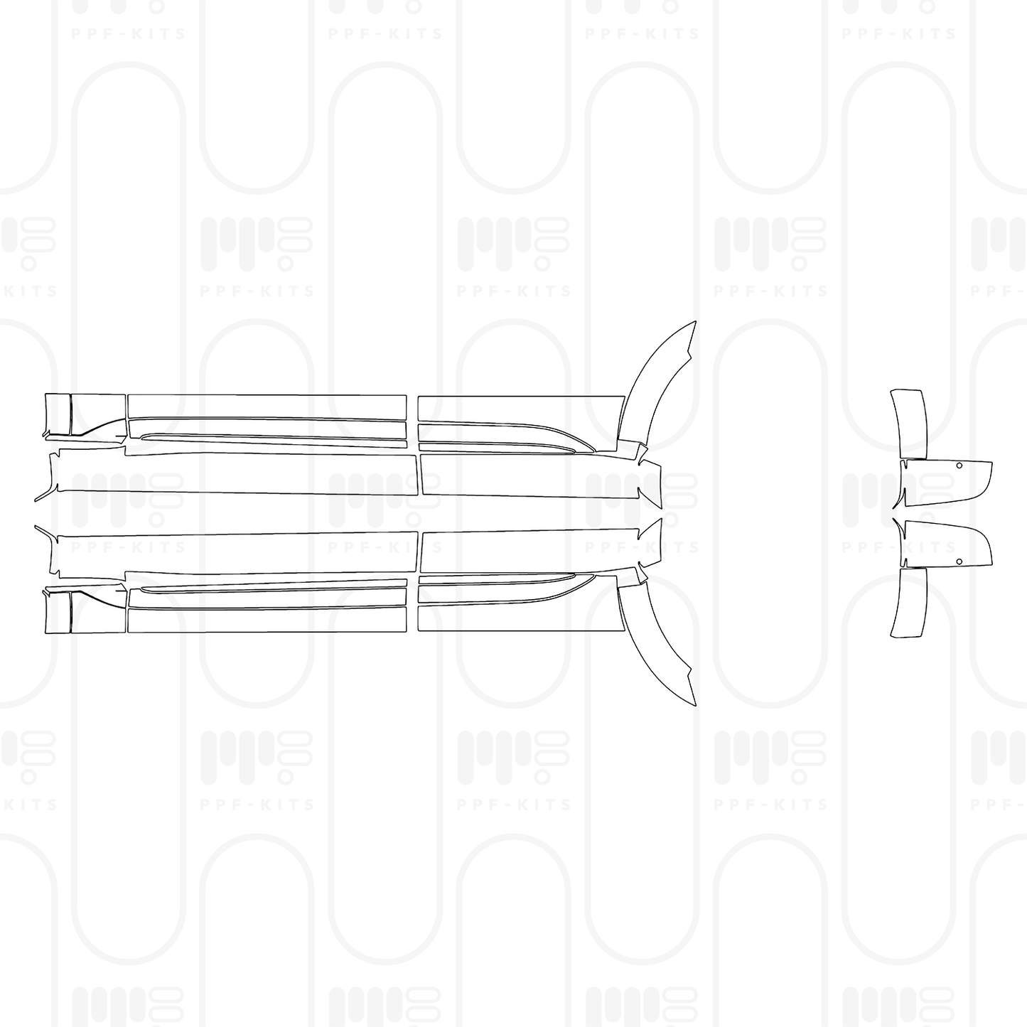 Pre-Cut PPF Cadillac Escalade IQ Luxury 2026