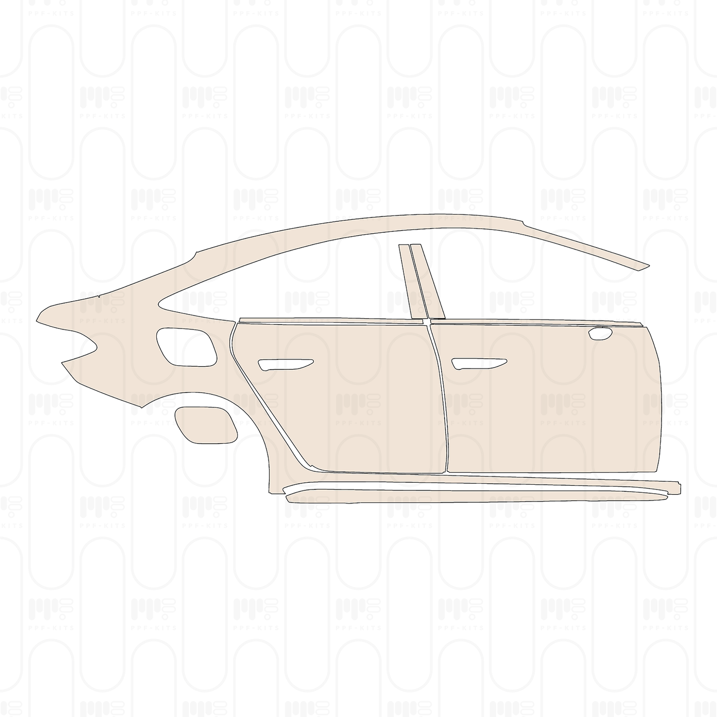 Pre-Cut PPF Audi A5 Saloon S-Line 2026