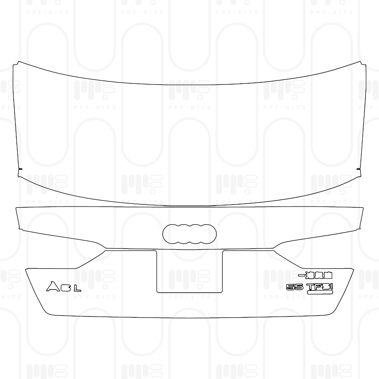 Pre-Cut PPF Audi A6 A6L S-line 2026