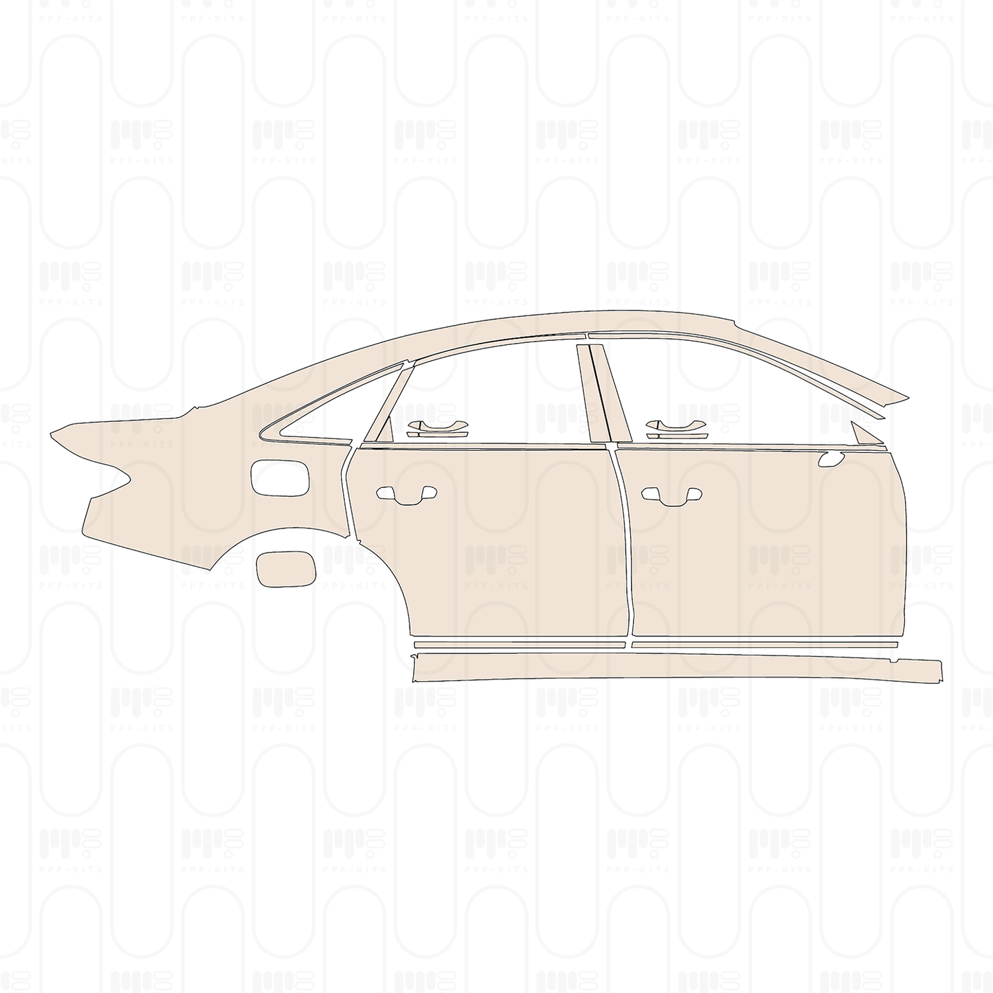 PPF precortado Audi A8 S8 (for Europe) 2026