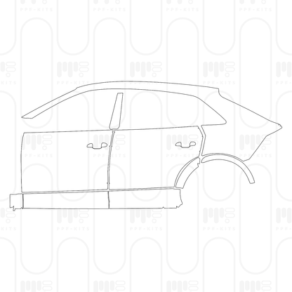 Pre-Cut PPF Audi Q8 RS 2026